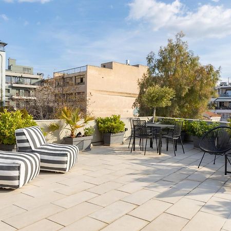85 Sqm In The Heart Of Athens Shared Rooftop Deck Esterno foto